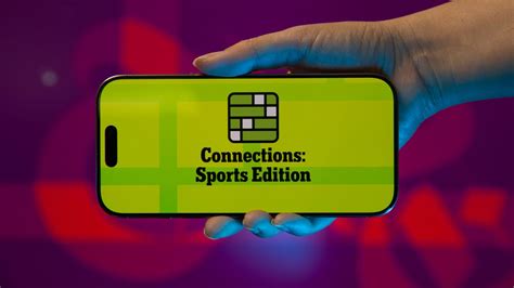 connections sports beta|Connections: Sports Edition is a new .